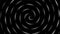 Twirl animated rotating spiral background. Overthinking mind twists