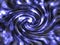 Twirl blue background