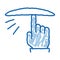 Twist Dough Hand doodle icon hand drawn illustration