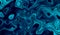 Twisted blue gradient liquid blur abstract backgrounds