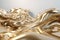 Twisted Waves: Rendering Weathered Gold in Modern Minimalist Desig