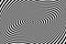 Twisting Whirl Motion and 3D Illusion in Abstract Op Art Striped Lines Pattern