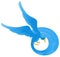 Twitter ing blue bird icon