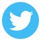 Twitter logo icon