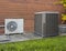 Two air conditioning heat pump