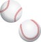 Two baseballs