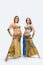 Two beautiful belly dancers