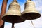 Two bells in Narikala fortress - ancient place in Tbilisi