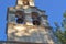 Two bells on the tower of a small church. Montenegro