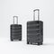 Two black Cabin Luggage mockup, Suitcase, baggage