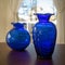 Two Blue Vases