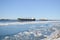 Two Boat on the iced river