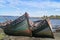 Two boat wrecks on the Isle of Mull