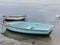 Two boats in shellow tide