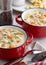 Two Bowsl of Creamy Chicken Soup