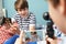 Two Boys Recording Gaming Blog In Bedroom