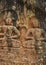 Two Buddha rock statue in Gyalwa Ringna which is located in Padum, Zanskar, Kargil, Ladakh