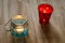 Two candle lanterns