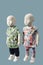 Two children mannequins
