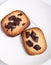 Two Chokolate Chip Cookies