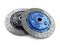 Two clutch disc car