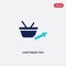 Two color cantonese fish vector icon from culture concept. isolated blue cantonese fish vector sign symbol can be use for web,