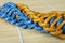 Two color paracord macro