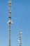 Two Communications Masts, Cross-In-Hand, East Sussex, UK