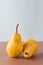 Two corella pears