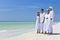 Two Couples Family Generations on Beach