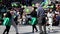 Two couples performing traditional Irish dance