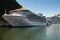 Two Cruise Ships Docked in Skagway