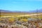 Two cyclists riding on a dirt road in the Karoo