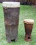 Two different-height drums of the Venda people of Limpopo province