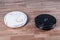 Two different Robotic vacuum cleaners, smart home robotics wireless cleaning for simplify routine housework, efficient dust