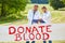 Two doctors start a call for blood donation