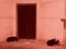 Two dogs sleeping outside the door, Dogs sleeping, Dogs photo, Pet Animals, Black Dogs