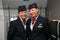 Two female Cabin Crew from the Ambassador team, on board an Airbus A380