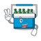 Two finger freezer bag character cartoon