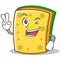 Two finger sponge cartoon character funny