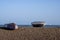 Two fishing boats and Atlantic ocean