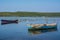 Two fishing boats in the water