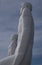 Two of four huge White Men statues, Esbjerg, Denmark