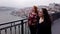 Two friends visiting the city of Porto - CITY OF PORTO, PORTUGAL - SEPTEMBER 18, 2019