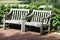 Two Garden Benches