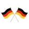 Two German Flags