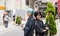 Two Girls Dressed In Anime Costumes In Tokyo