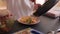 Two girls prepare Breakfast at home in the kitchen