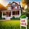 Two and a half story Victorian home with a well-manicured lawn