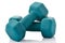 Two hand weights for exercise